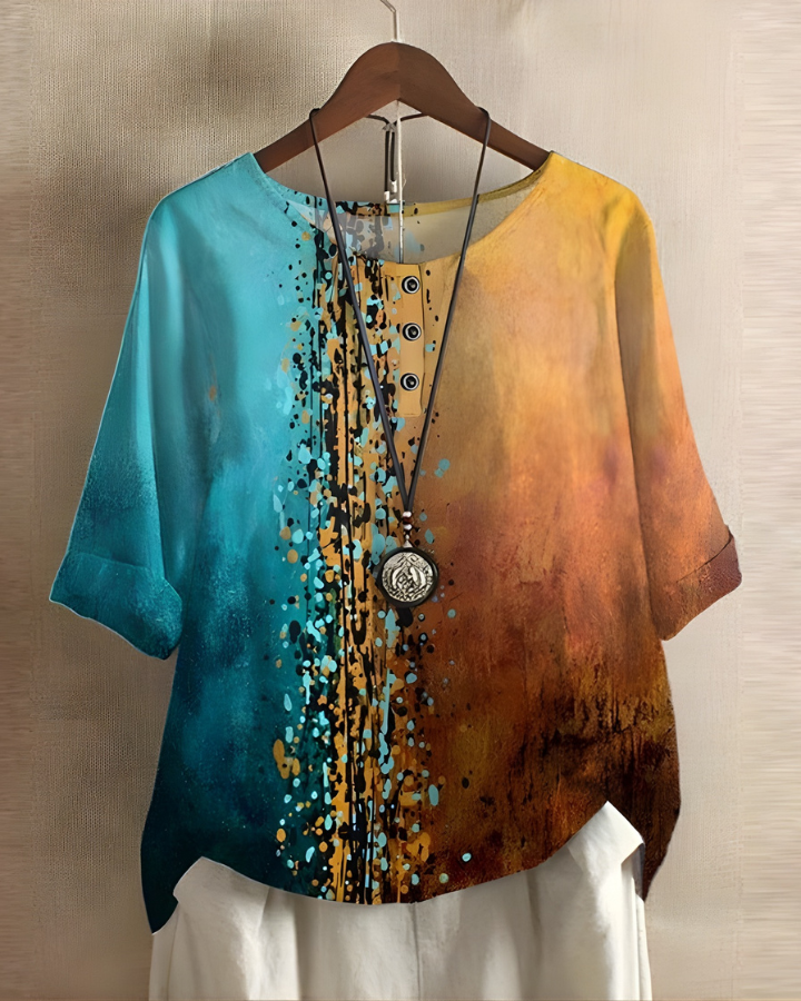 Fiona | Afslappet Sommer Boho Top