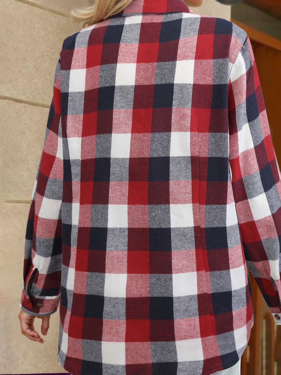 Everly | Afslappet Buffalo Check Skjorte