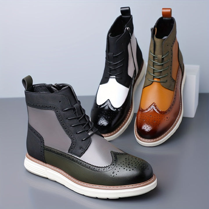 Lawrence | Raffinerede Wingtip Ankelstøvler