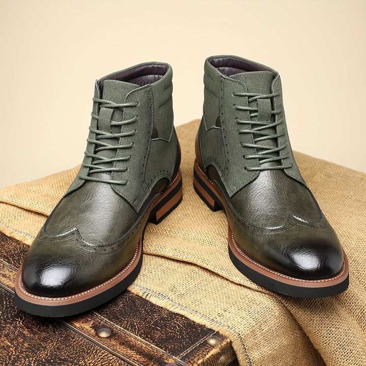 Roland | Klassiske Wingtip Ankelstøvler