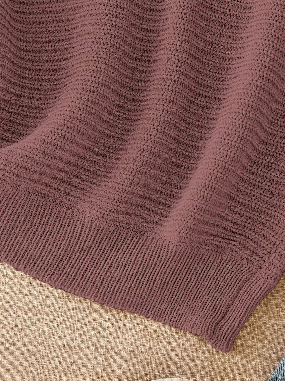 Lena | Afslappet Åbenstrikket Sweater