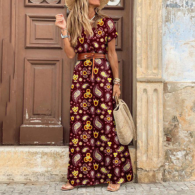 Ophelia | Boho Maxi Kjole