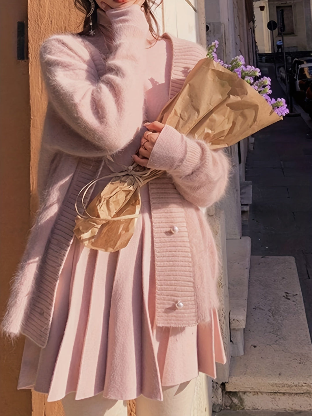 Iris | Blød Åben-Front Cardigan