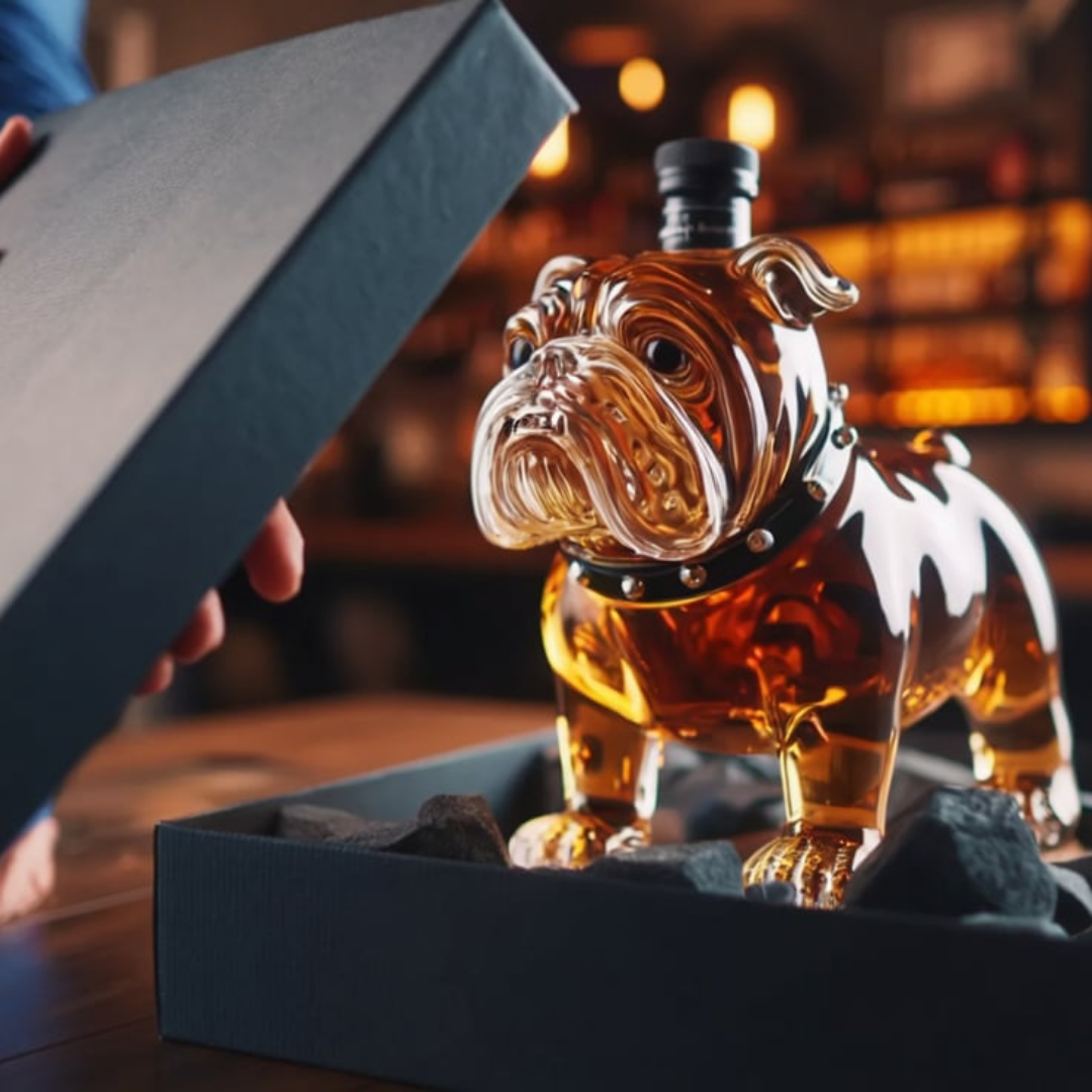 Frank | Whisky Flaske Bulldog Design