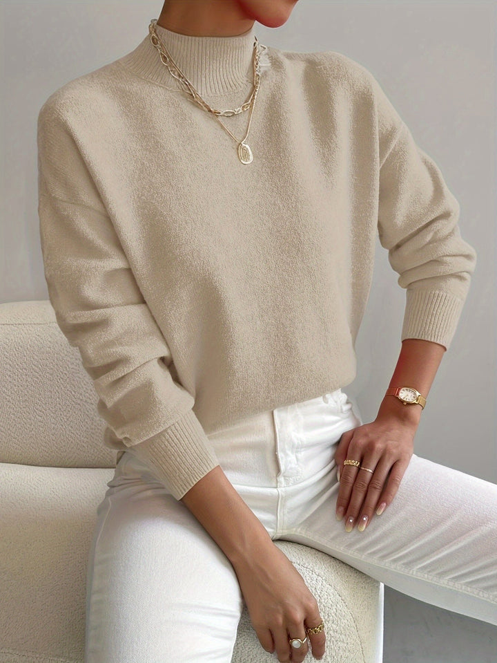 Lorelei | Raffineret Mock Neck Sweater