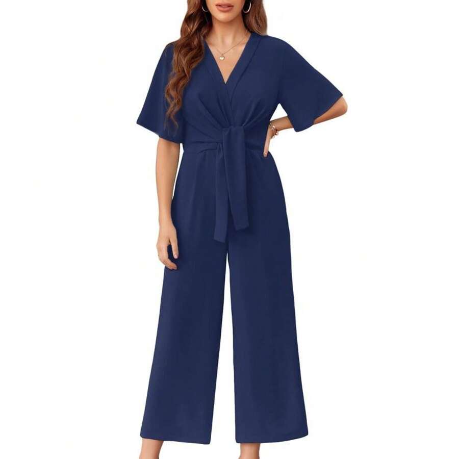 Gabriella | Elegant Sommer Tie Knot Jumpsuits