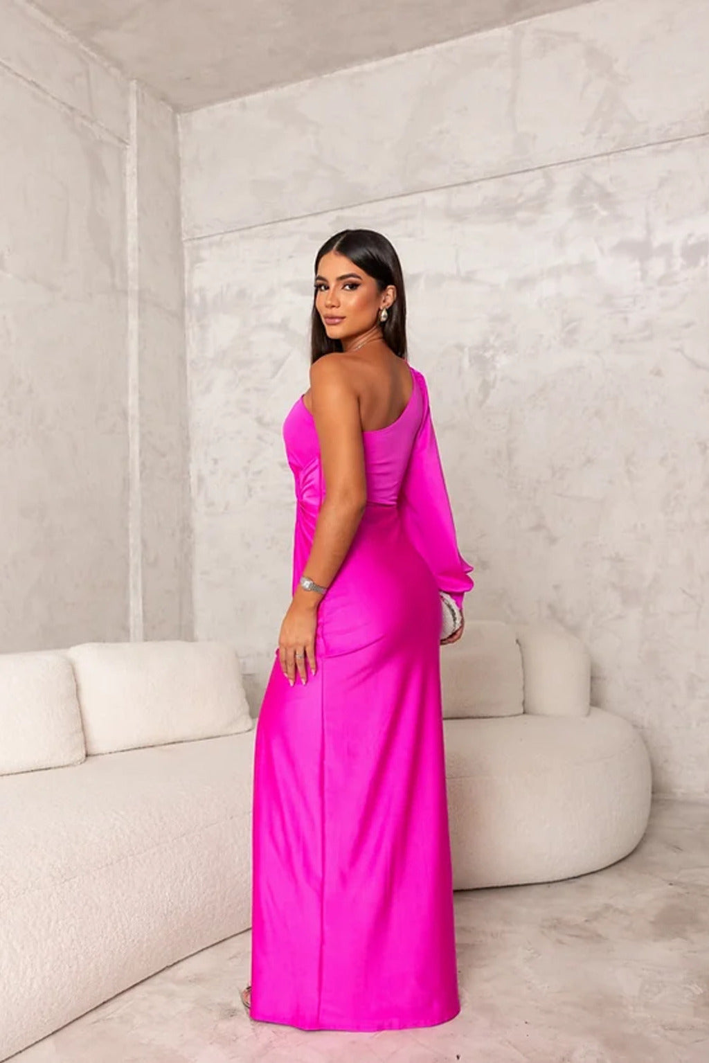 Samantha | One-Shoulder Aftenkjole