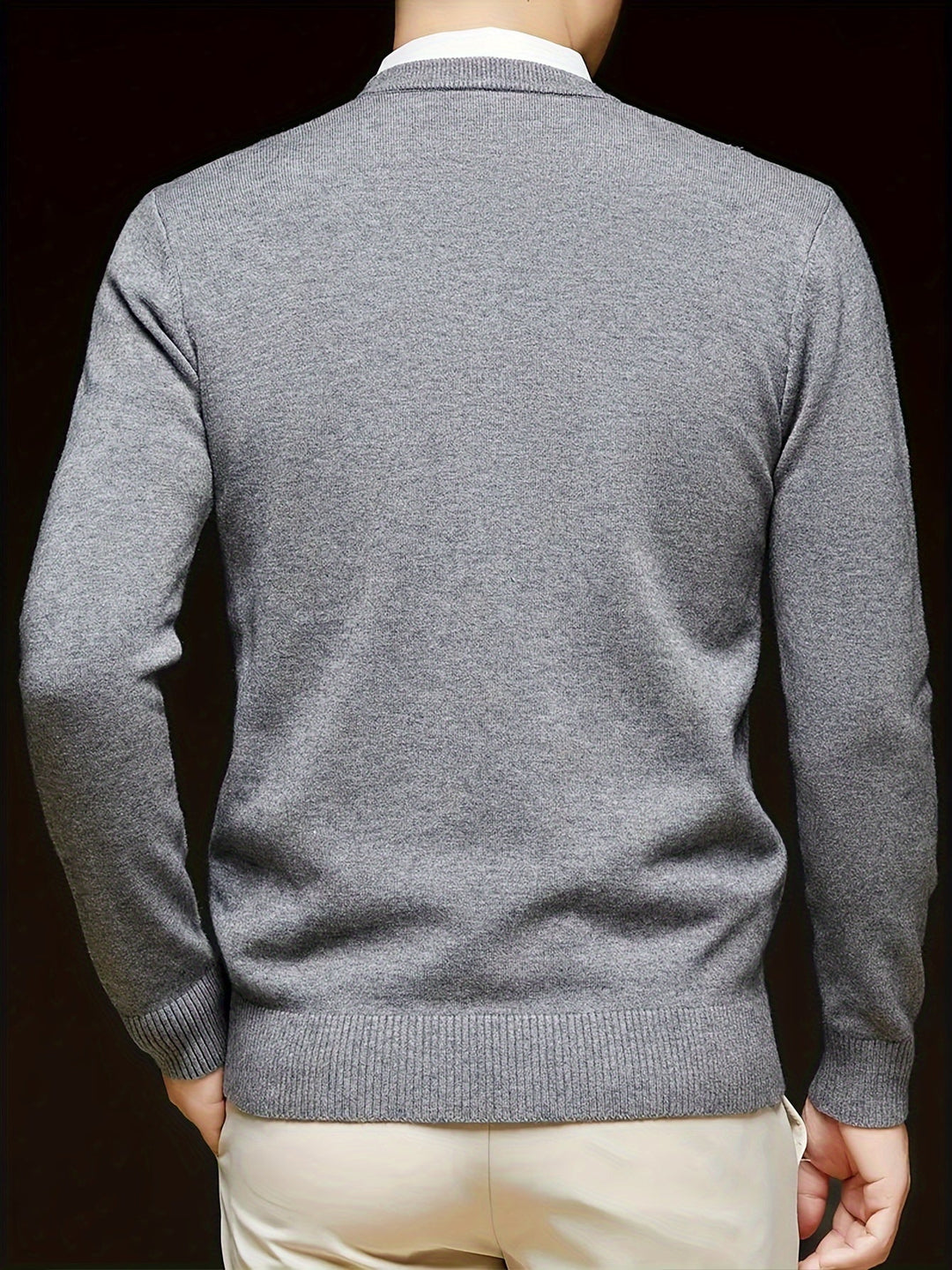 Hugh | Raffineret V-Hals Sweater