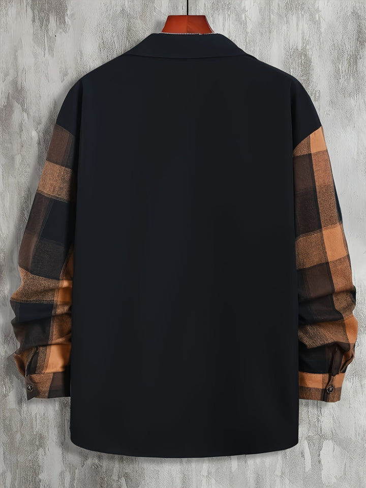 Hartley | Farveblok Pocket Skjorte