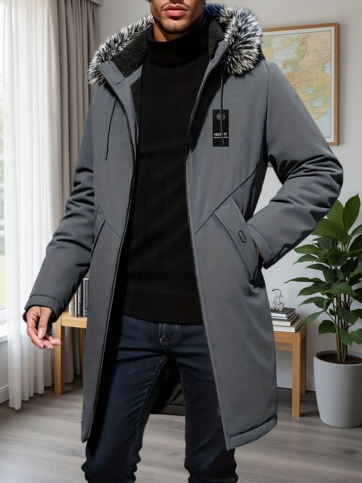 Lincoln | Hætte Mid-Length Parkajakke