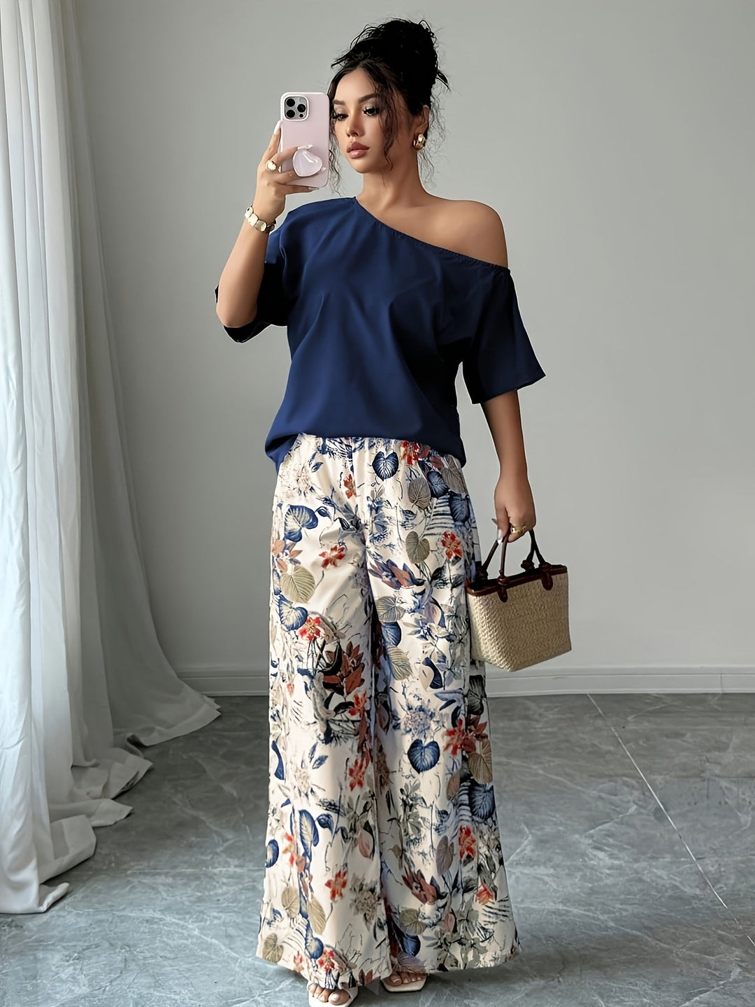 Estella | Off-Shoulder To-Delt Sæt