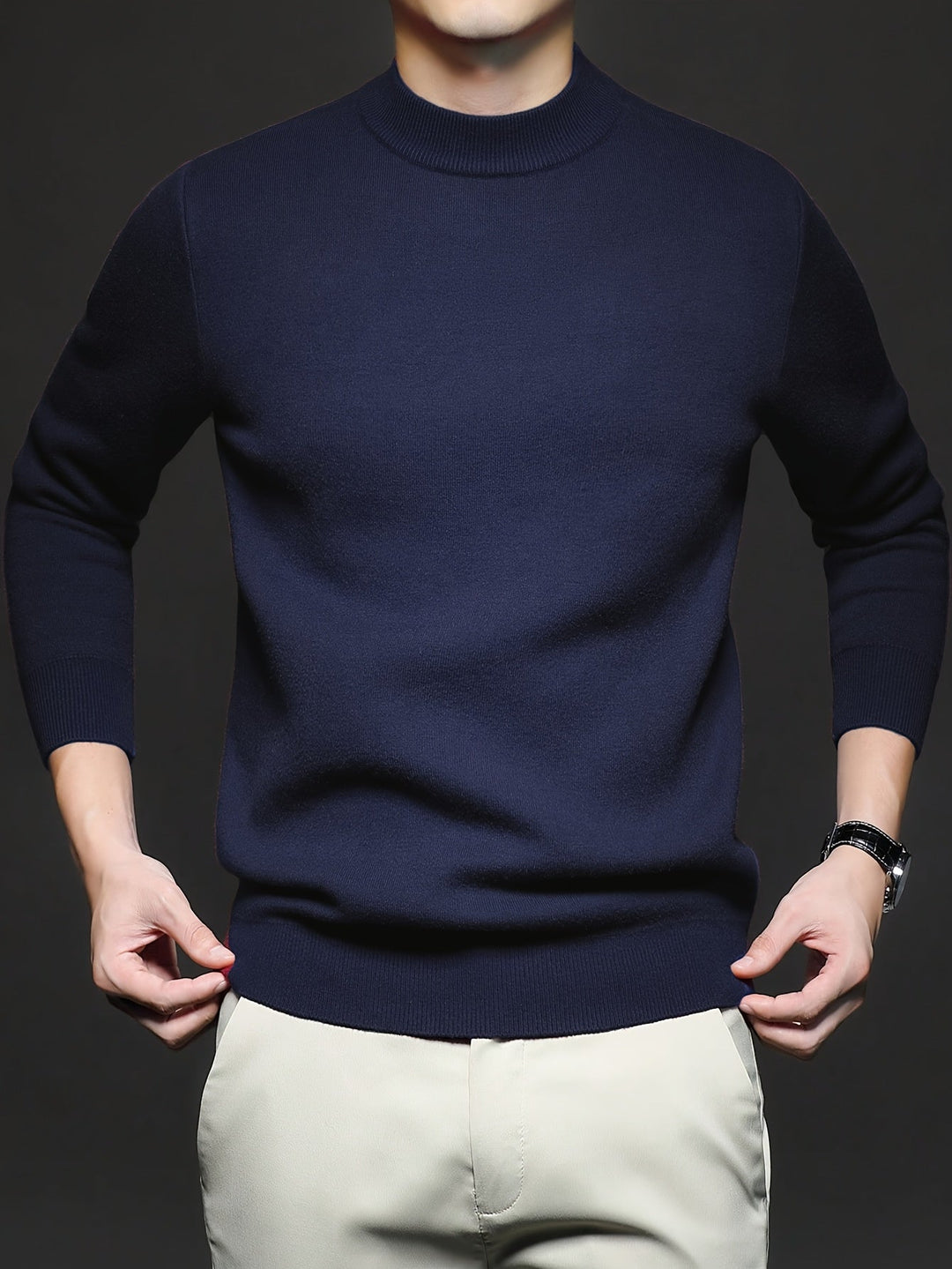 Everett | Raffineret Højhalset Sweater