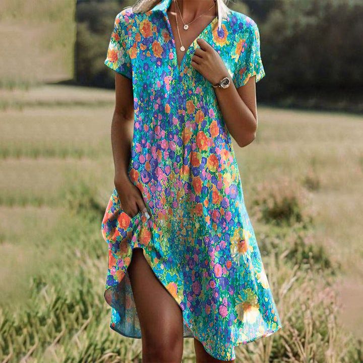 Chloe | Trendy Komfortabel Sommerkjole