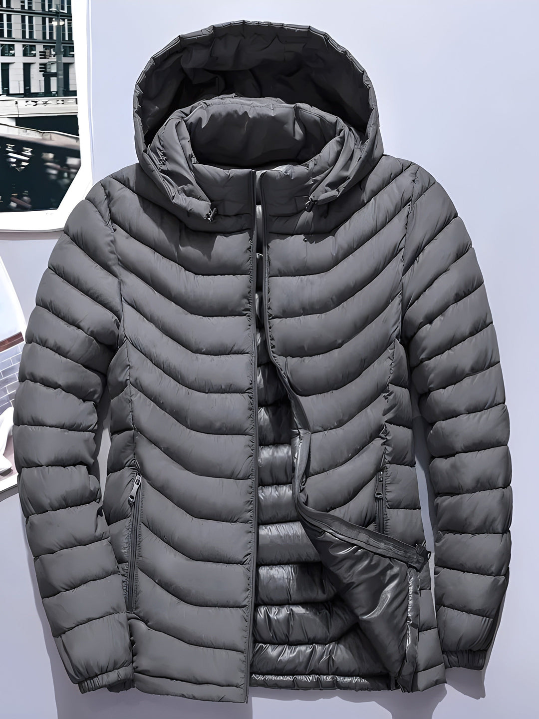 Owen | Hætte Quilted Puffer Jakke
