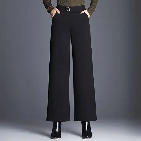 Beatrix | Tjekkede Vide Bukser