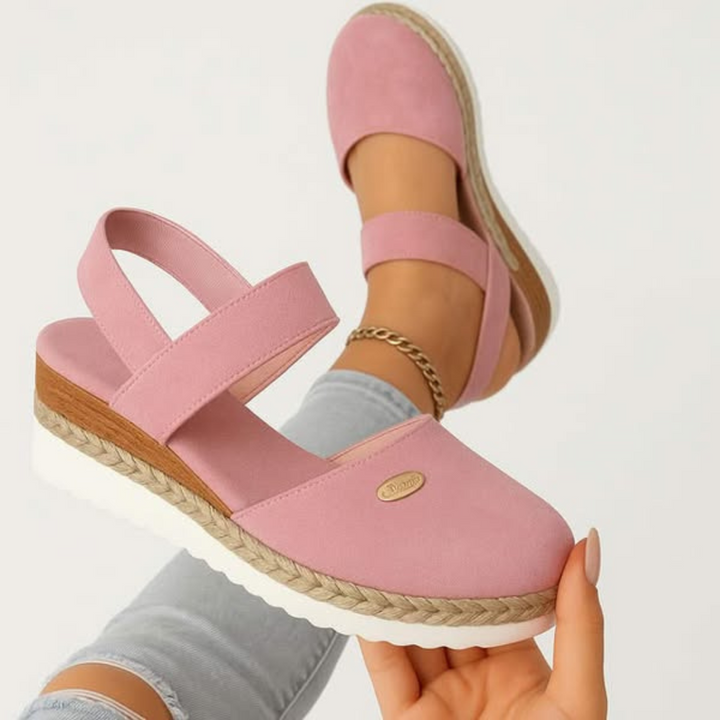 Ruth | Polstrede Vedge Sandaler