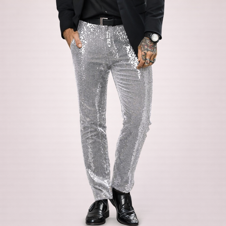 Byron | Glitrende Statement Bukser