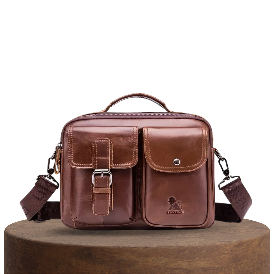 Lesley | Klassisk To Lommer Skuldertaske