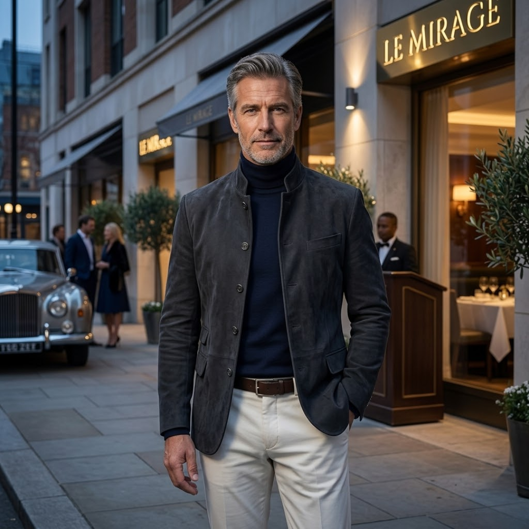 Adrian | Casual Moderne Knap Cardigan