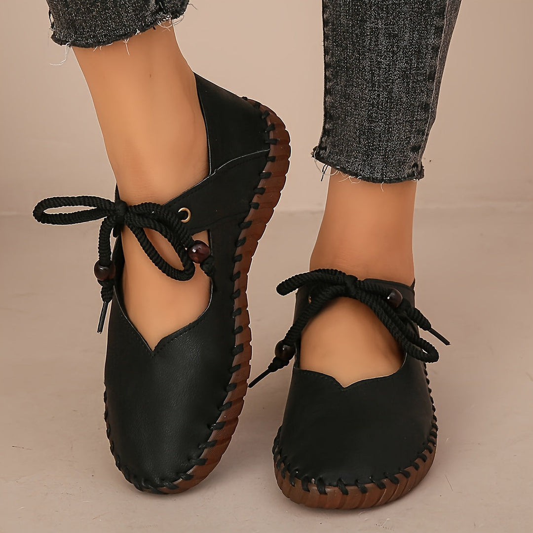 Annette | Håndlavede Snørebånd Flats