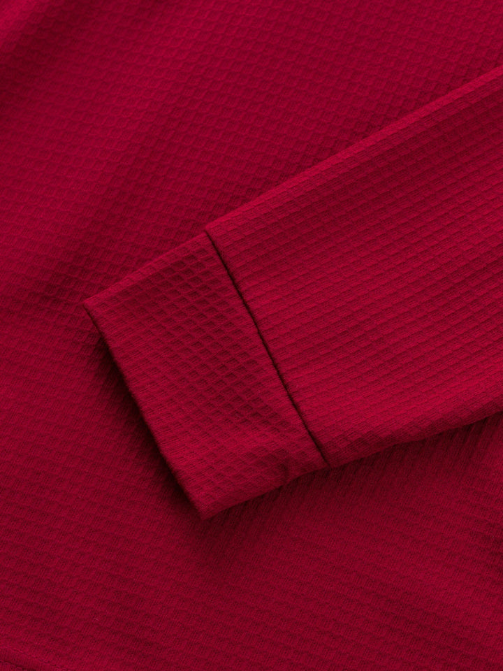 Curtis | Tekstureret Langærmet Henley