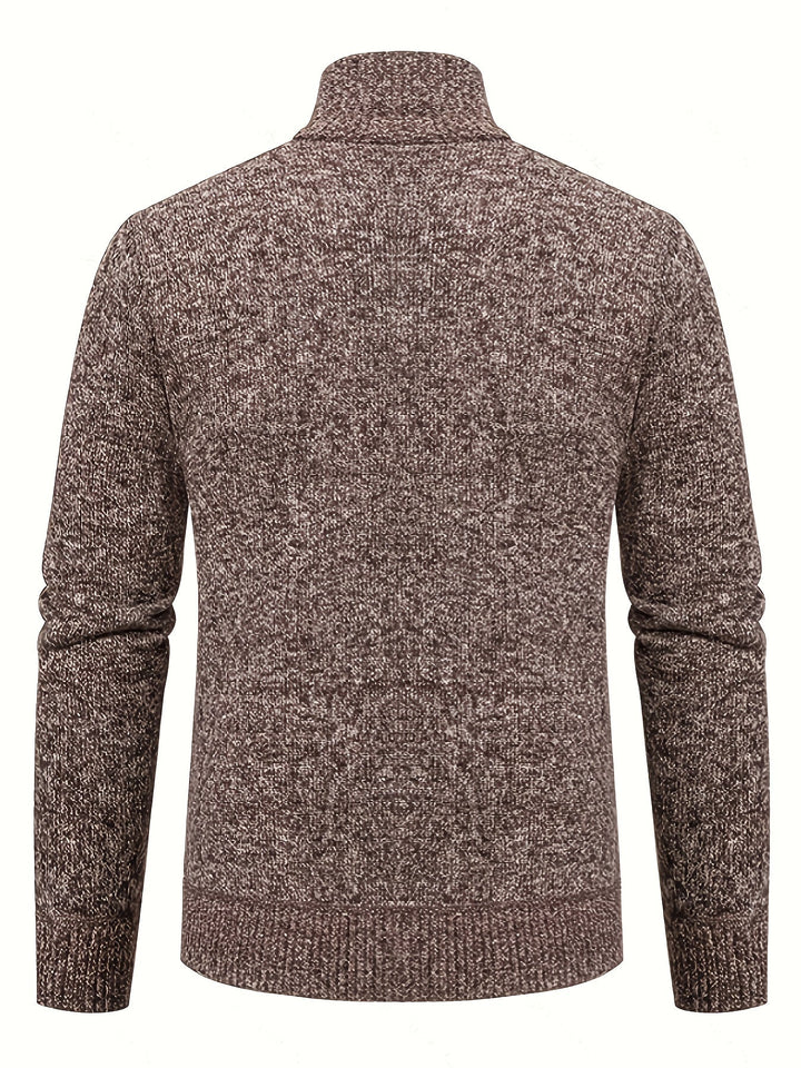 Walter | Tekstureret Full-Zip Cardigan