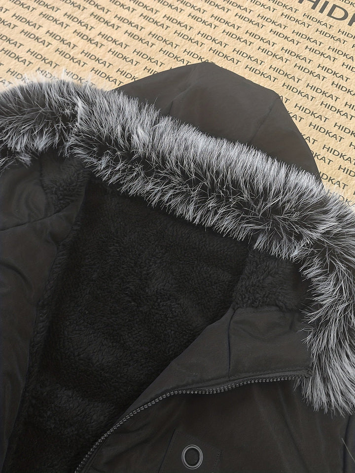 Lincoln | Hætte Mid-Length Parkajakke