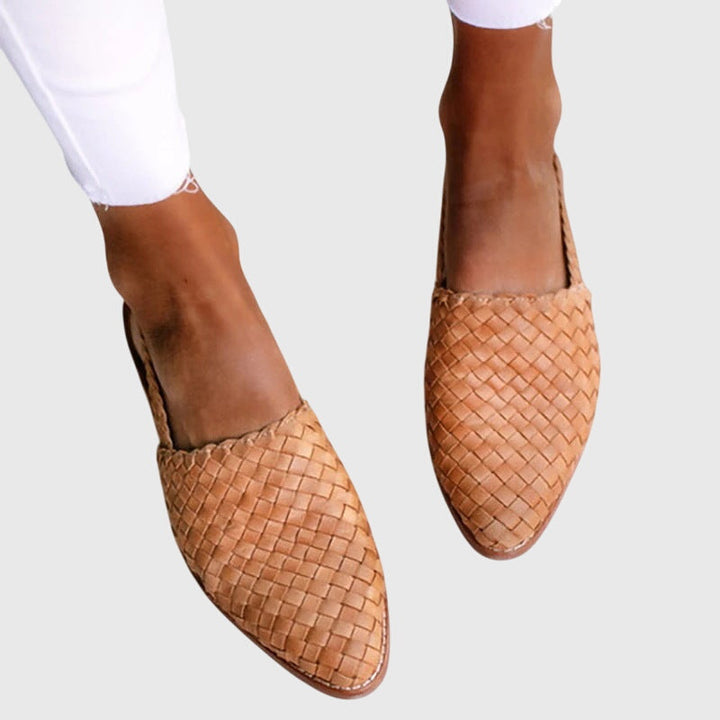 Maeve | Vevet Spidsede Flats