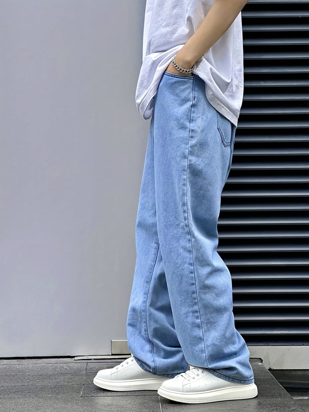 Jonah | Afslappede Wide-Leg Jeans