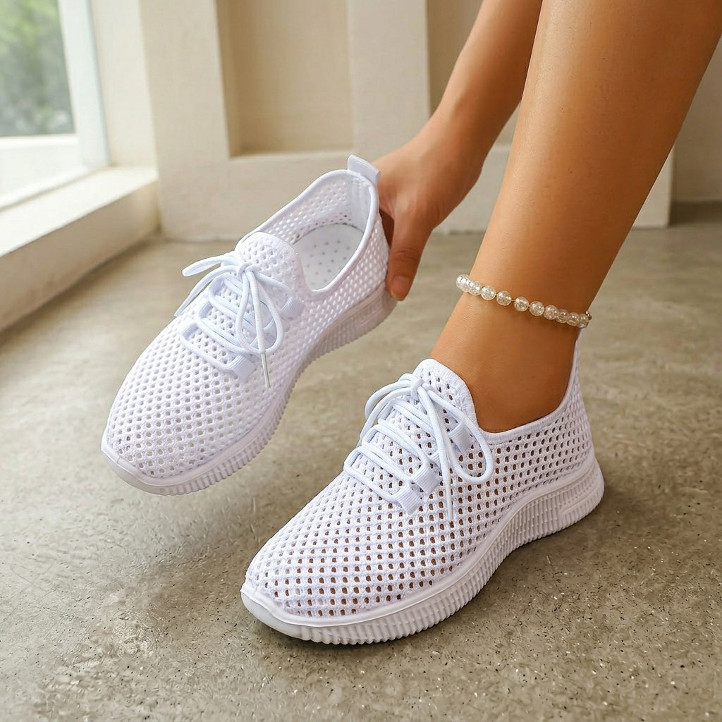 Marina | Luftige Snørebånd Sneakers