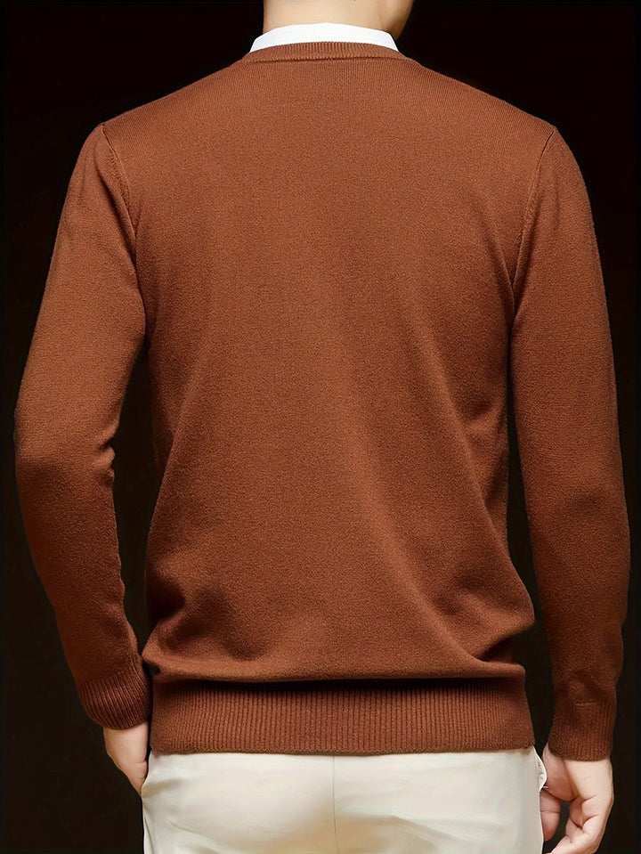 Hugh | Raffineret V-Hals Sweater