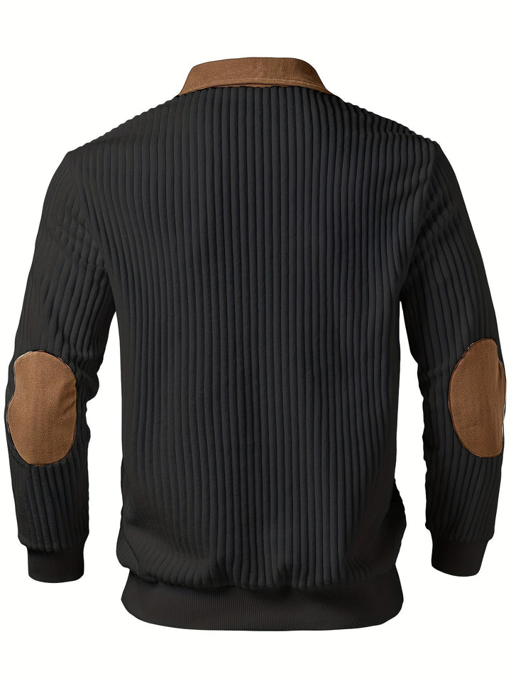 Roland | To-farvet Quarter-Zip Pullover