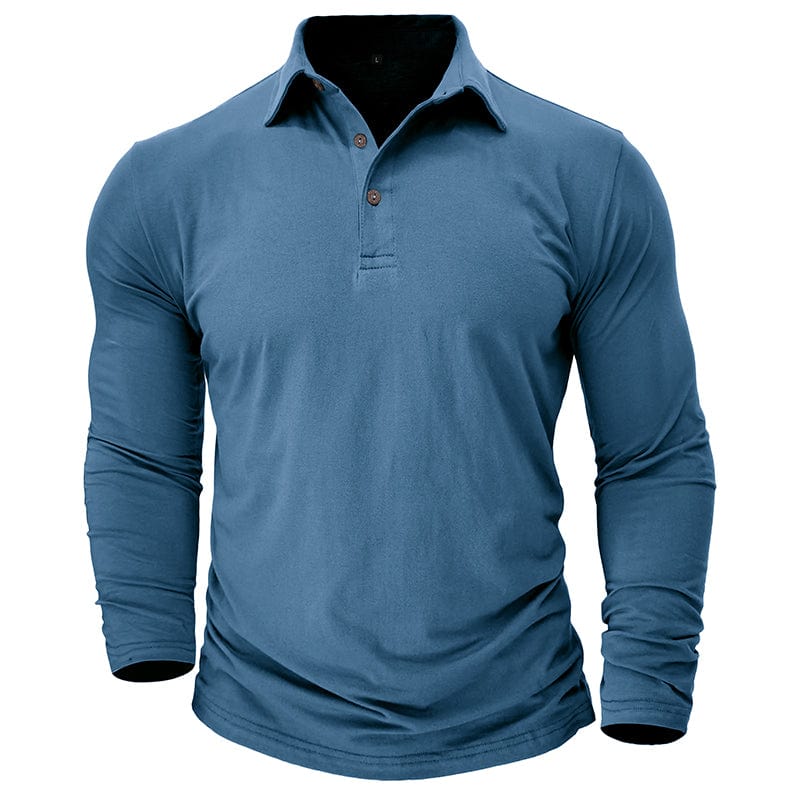 Travis Owen | Stilfuld Premium Langærmet Polo