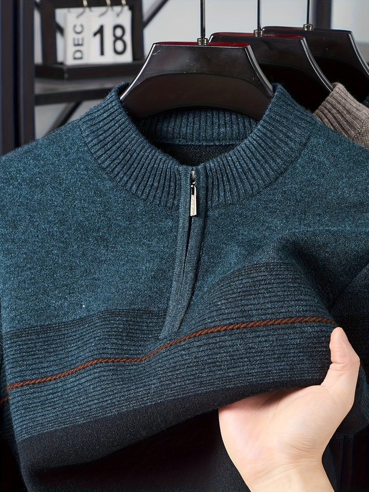 Oscar | Zip-Neck Sweater