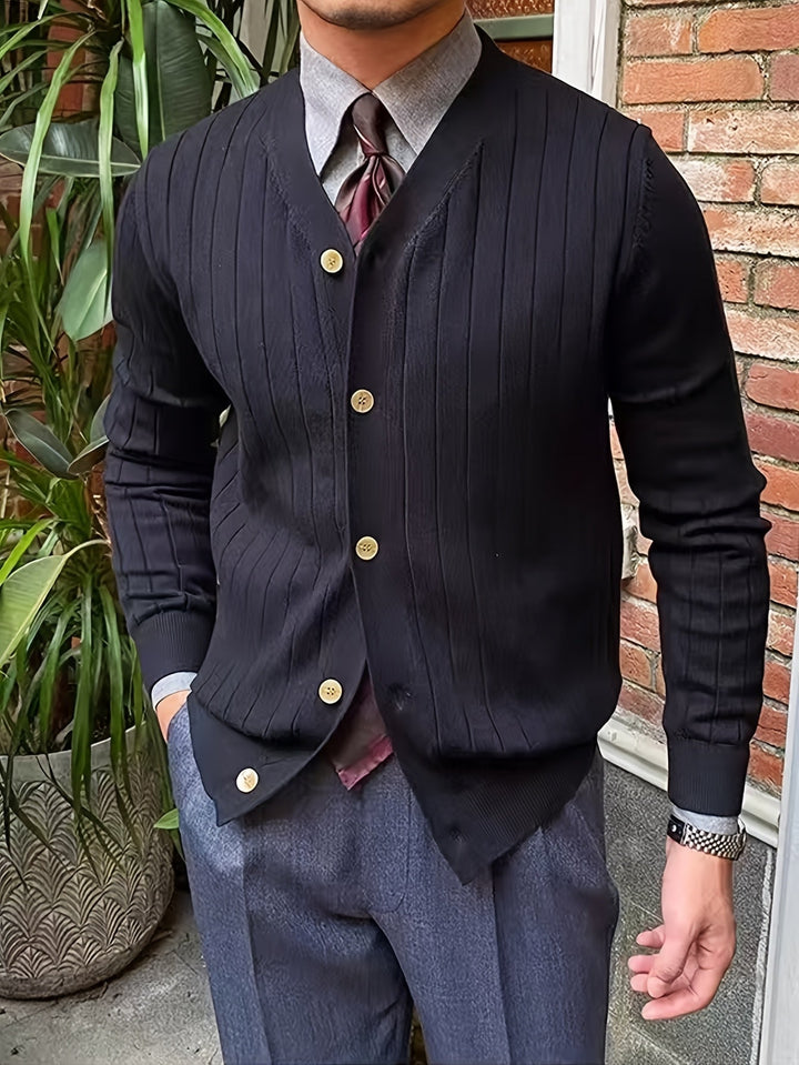 Arthur | Ribbede Knappede Cardigan