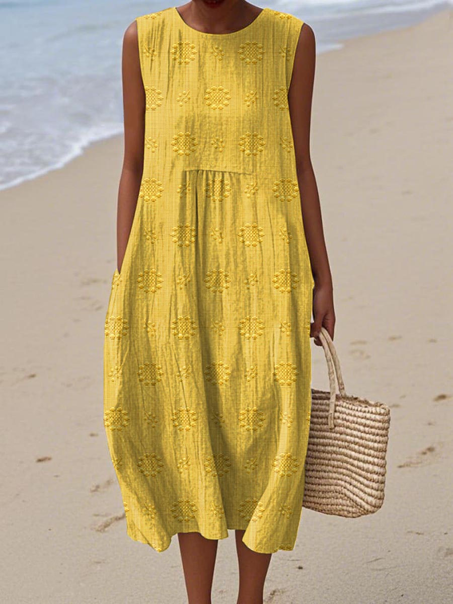 Hannah | Elegant Sommer Lomme Kjole