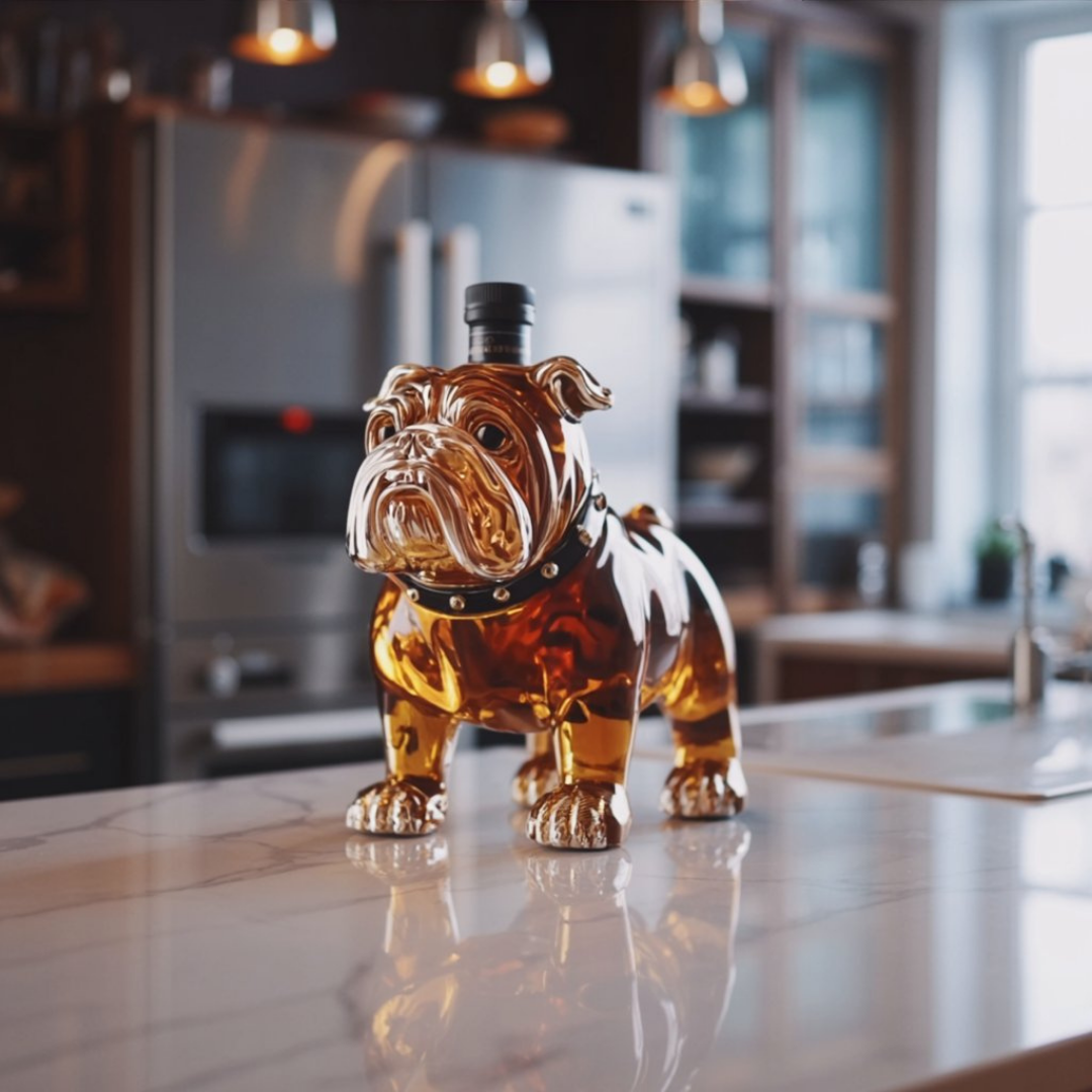 Frank | Whisky Flaske Bulldog Design