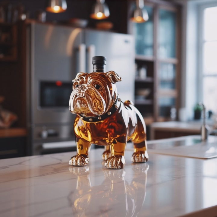 Frank | Whisky Flaske Bulldog Design