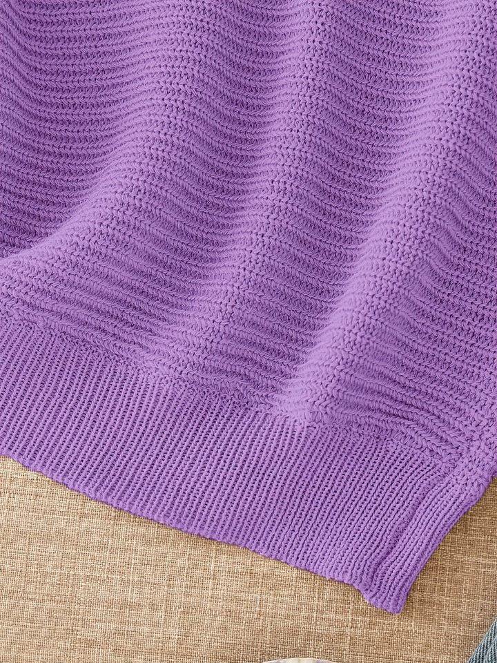 Lena | Afslappet Åbenstrikket Sweater