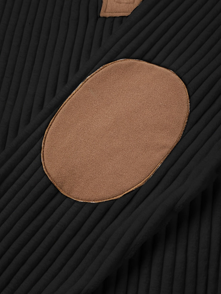 Roland | To-farvet Quarter-Zip Pullover