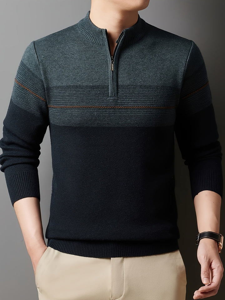 Oscar | Zip-Neck Sweater