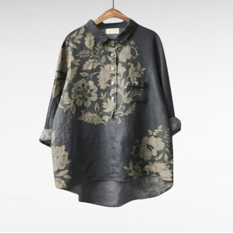 Meagan | Tidless Vintage Blomster Bluse