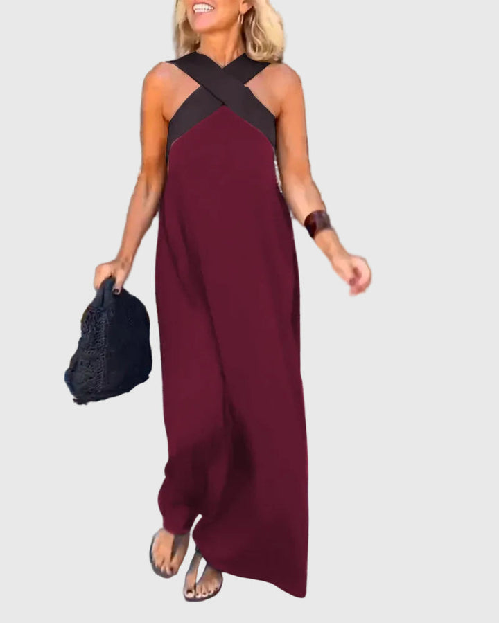 Lana | Elegant Flydende Maxi Kjole