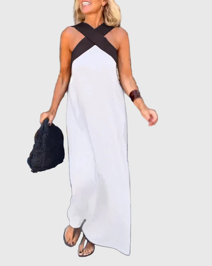 Lana | Elegant Flydende Maxi Kjole