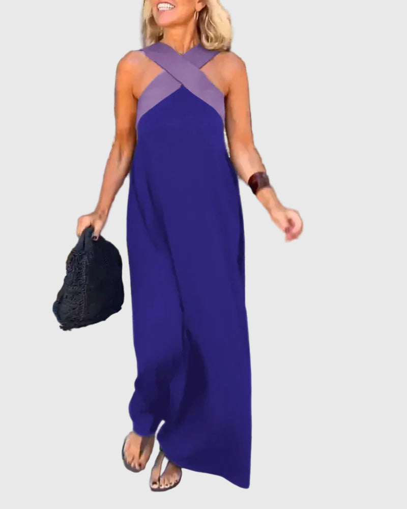 Lana | Elegant Flydende Maxi Kjole