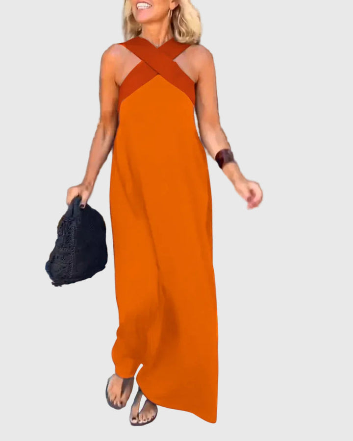 Lana | Elegant Flydende Maxi Kjole