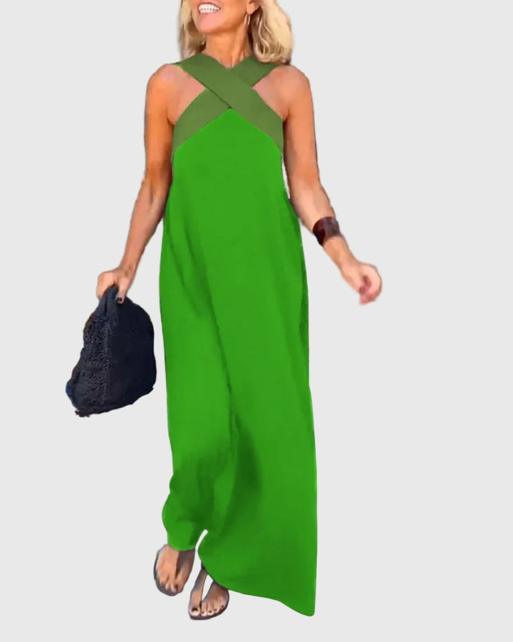 Lana | Elegant Flydende Maxi Kjole