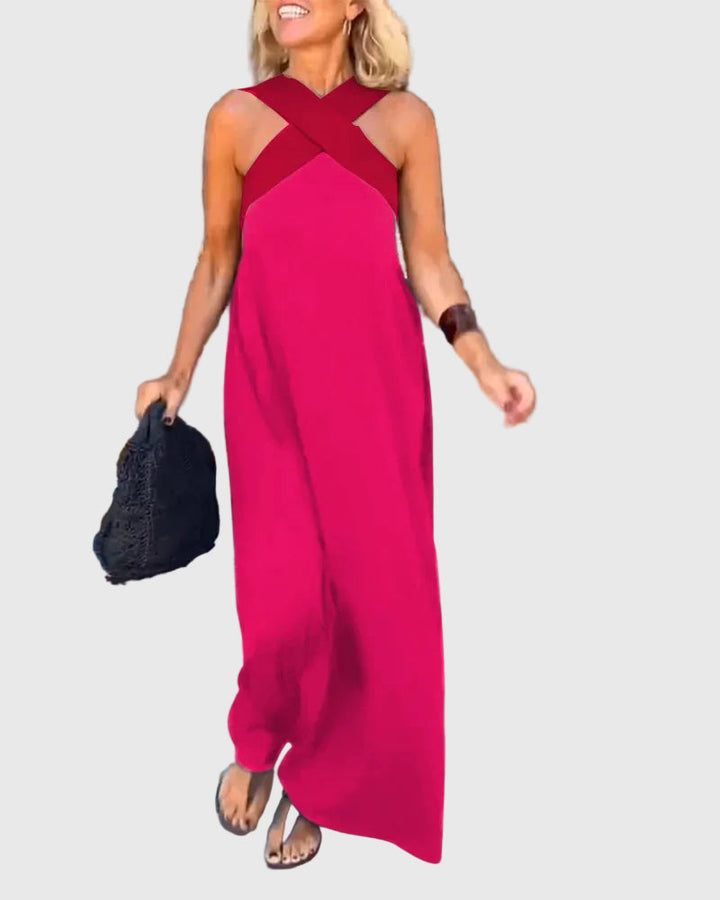 Lana | Elegant Flydende Maxi Kjole