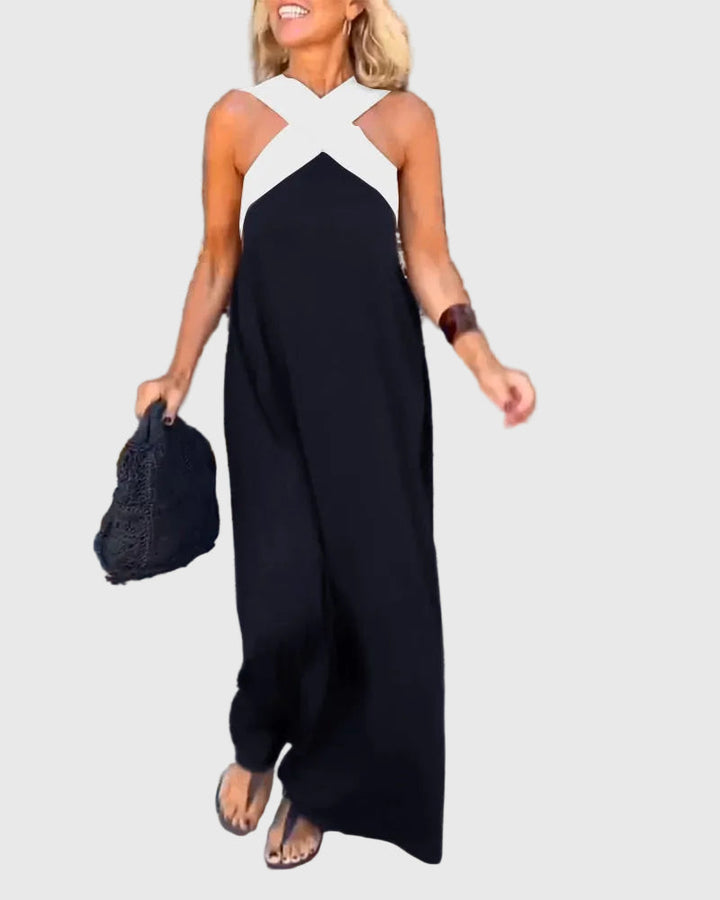 Lana | Elegant Flydende Maxi Kjole