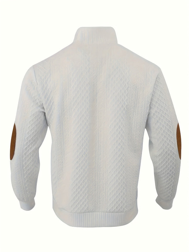 Ronan | Ståkrave Knap Henley Sweater